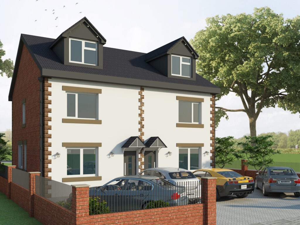 New Build Semi-Detached Houses, Heaton Mersey, Stockport - NADA